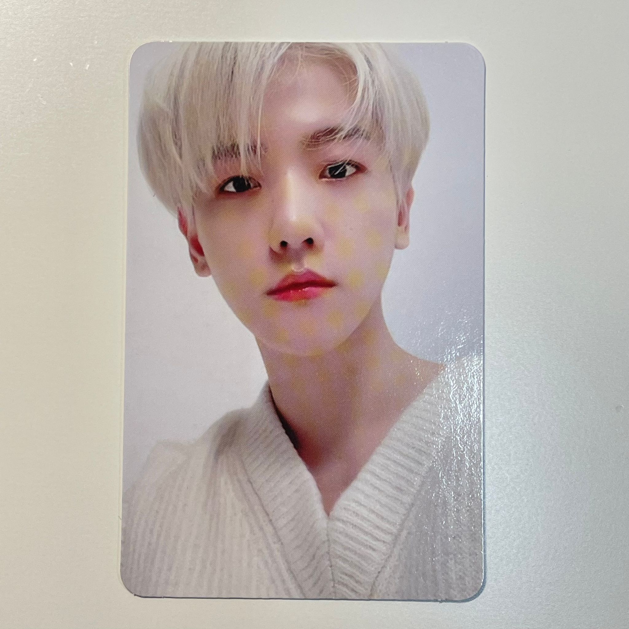 EXO - EXO light beyond トレカ ベッキョン Kpop EXO Baekhyun LIGHT Beyond LIVE Photo Cards Self Made