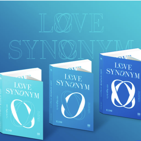 Mini Album Love Synonym (Ver.1 + Ver.2 + Ver.3) SET