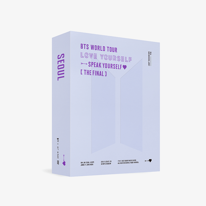 WORLD TOUR ‘LOVE YOURSELF : SPEAK YOURSELF’ [THE FINAL] DVD + Weverse Gift