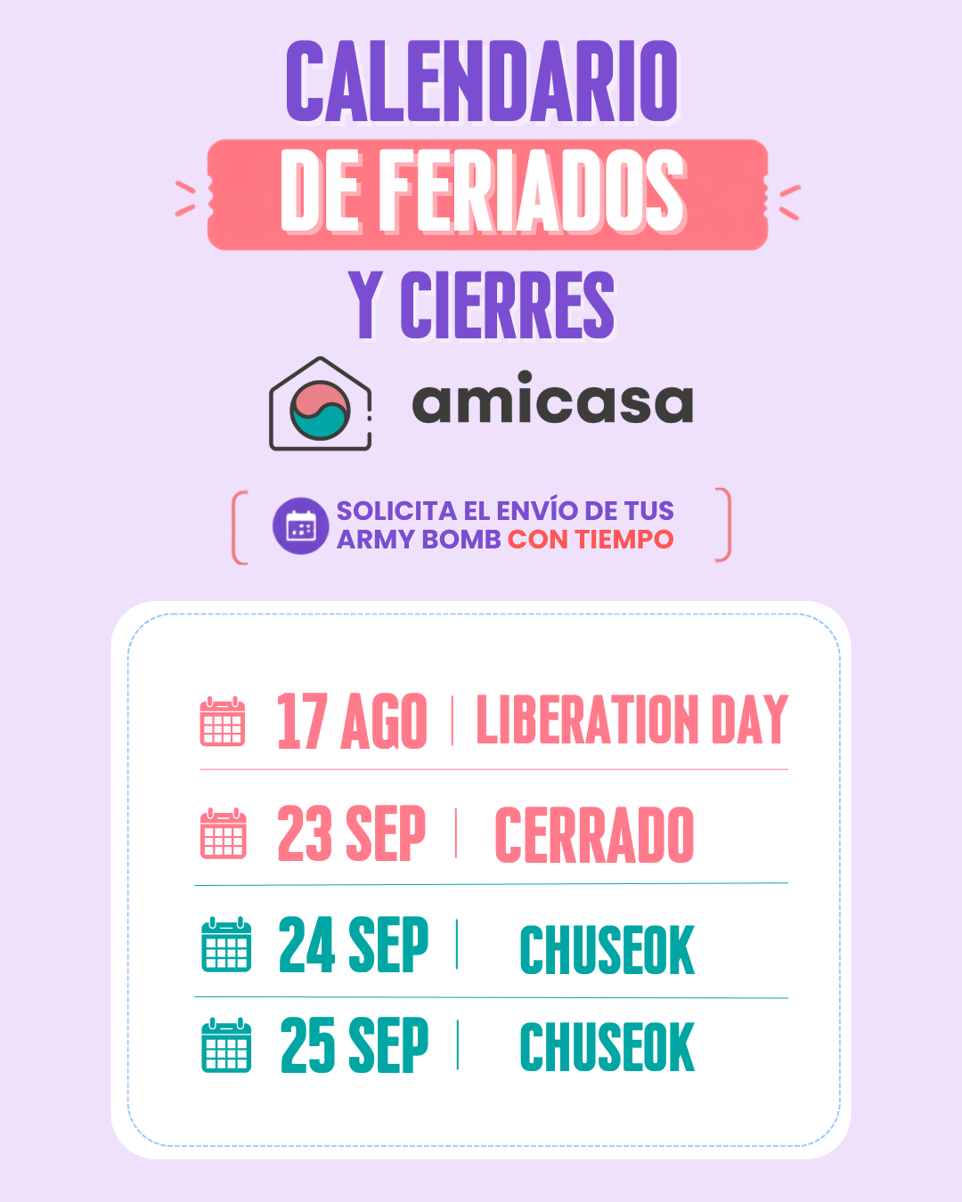 🚨¡Solicita AHORA el envío de tu Army Bomb! 🚨