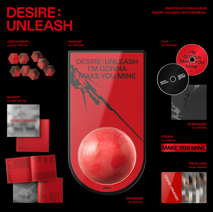 [PRE ORDER] DESIRE: UNLEASH ( BATH BOMB ver.)