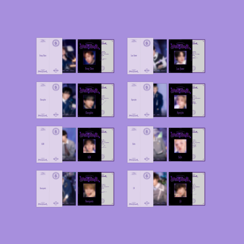 [Skzoo POPUP Store] Lee Know PROFILE POSTER SET