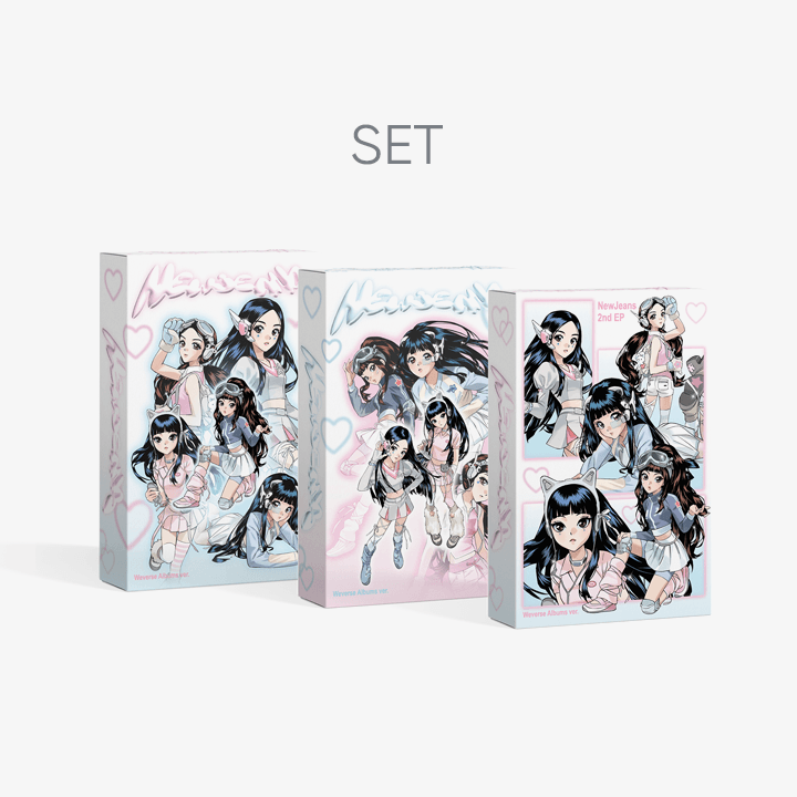 Get Up Weverse Albums ver. (Set) + Weverse POB