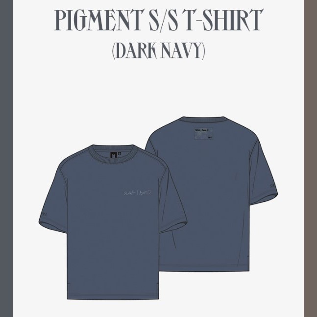 Pigment S/S T-Shirt (dark navy) M SIZE