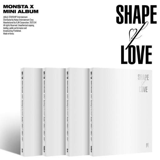 SHAPE OF LOVE MINI ALBUM + PC