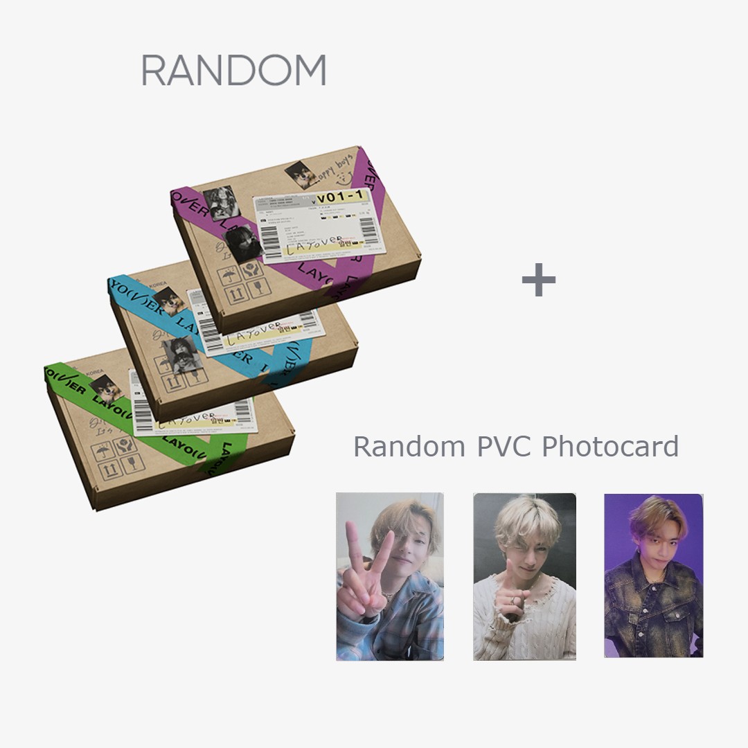 Layover RANDOM + Weverse PVC photocard RANDOM