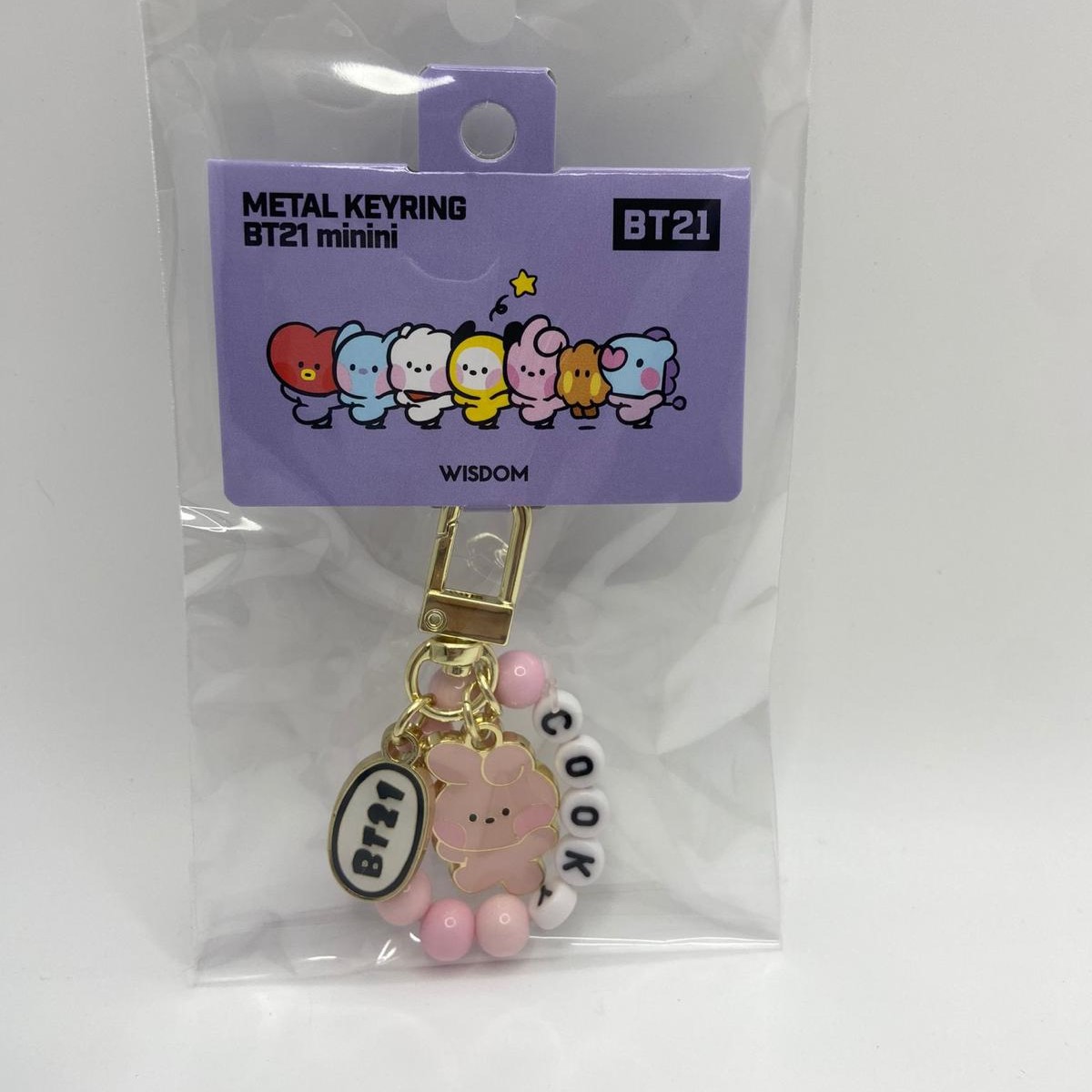 Metal Keyring Cooky
