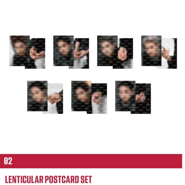 Proof Exhibition Lenticular Postcard Set - JIMIN