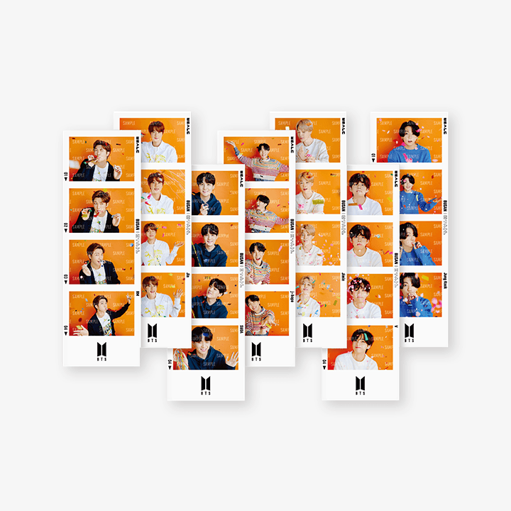 Yet to Come MERCH 4-Cuts Photo Set