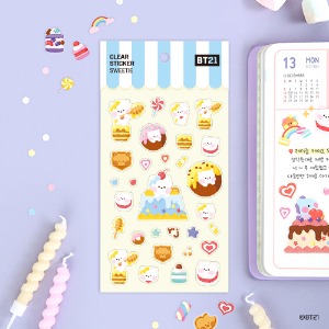 Clear Sticker Sweetie - RJ