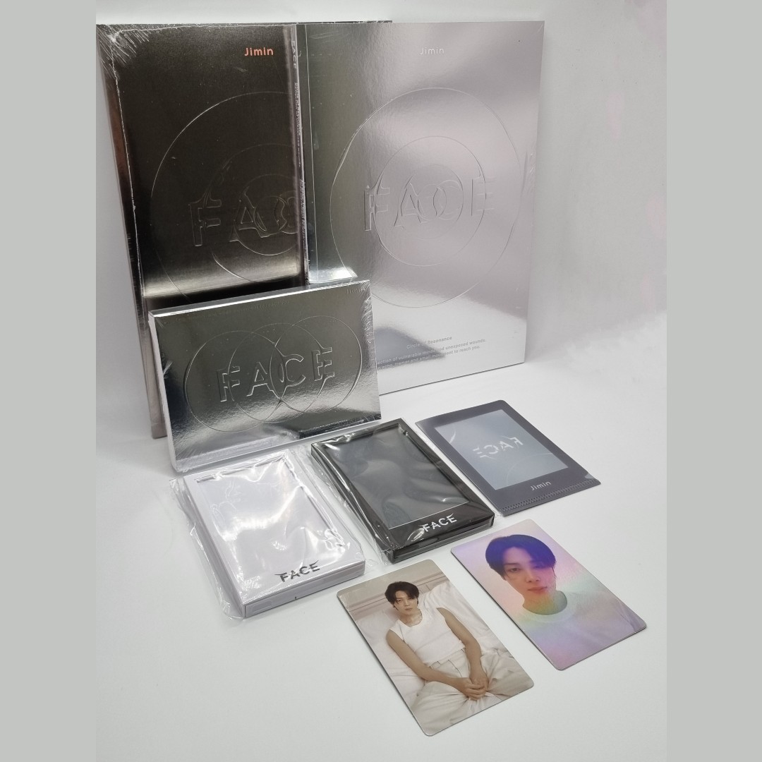 FACE set + weverse ver + weverse early bird gift