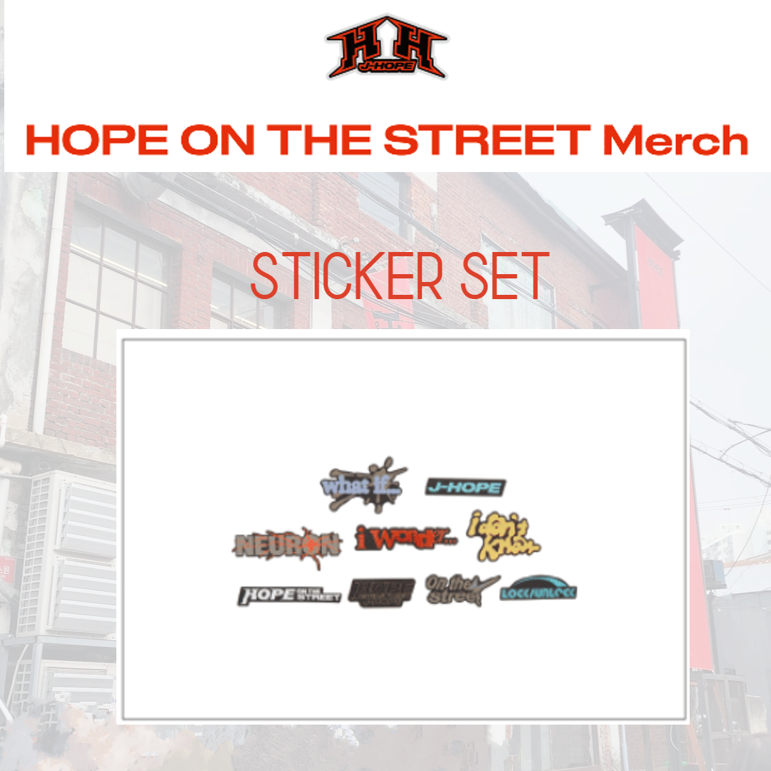HOTS POPUP STORE - Sticker Set