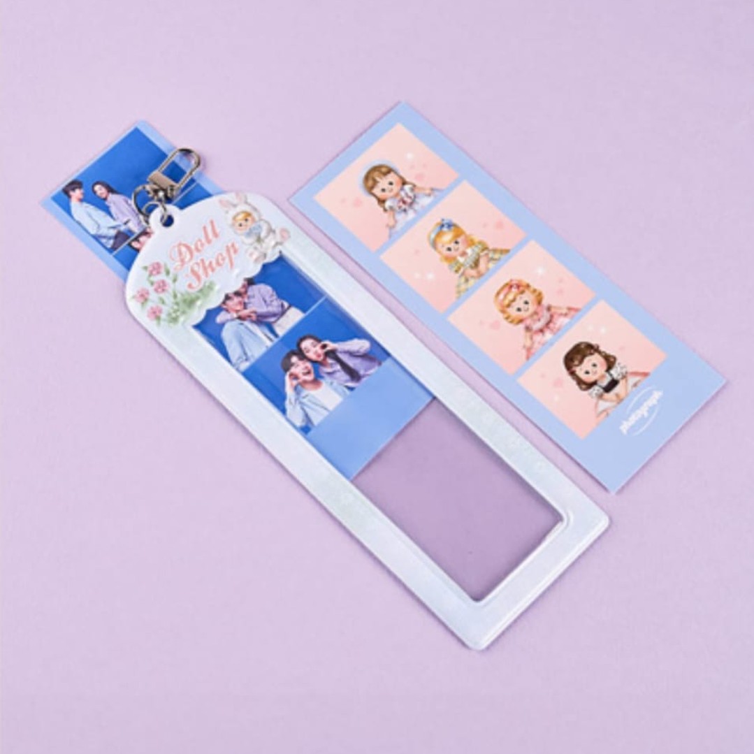 4cut photo Keyring 6x15.3cm (RANDOM) 