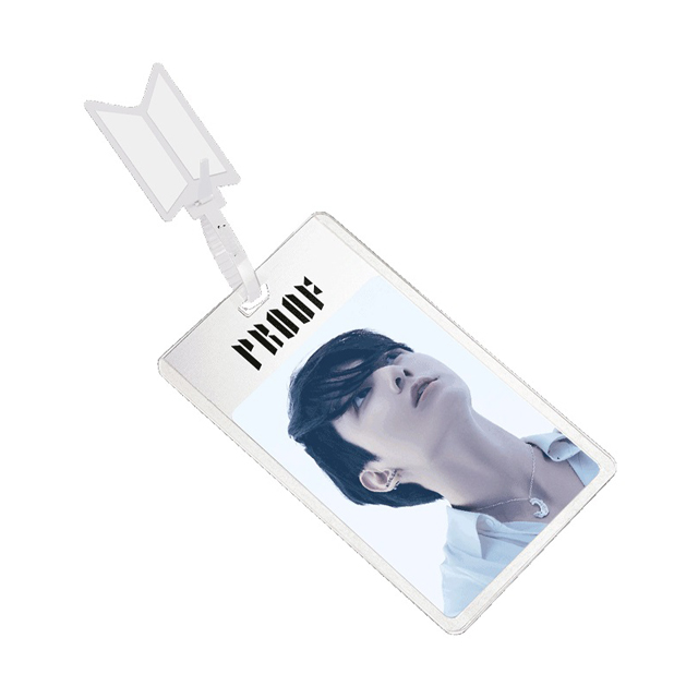 [JUNGKOOK] PROOF 3D LENTICULAR CARD STRAP 