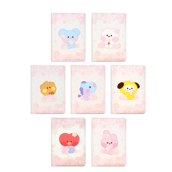 BT21 Cherry Blossom Card Case - Cooky