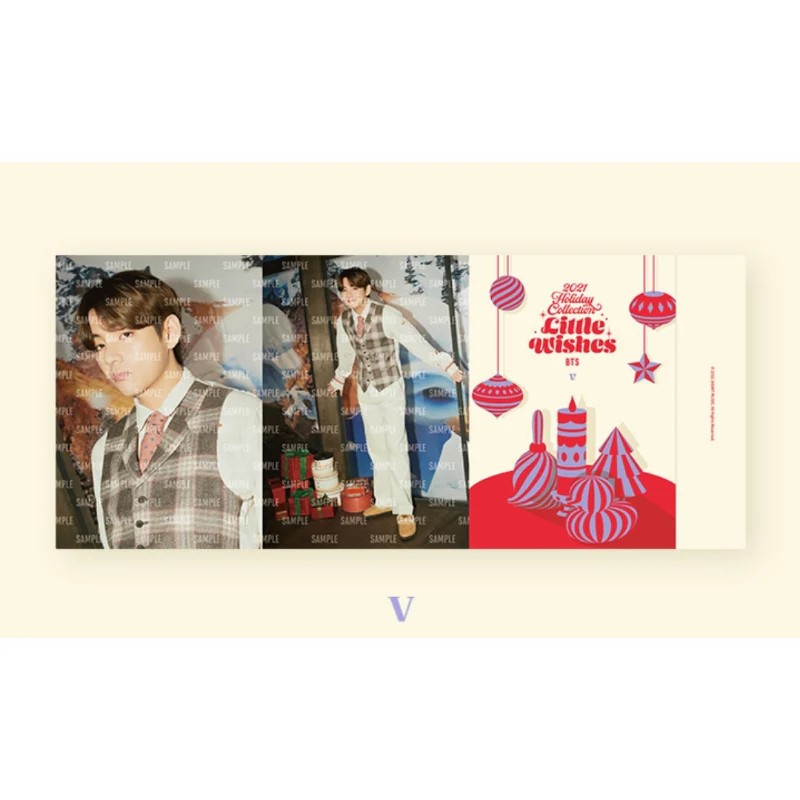 2021 HOLIDAY COLLECTION LITTLE WISHES 3-SIDED STAND PHOTO - V