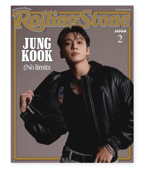 Jungkook Rolling Stone Japan: 2026.02 BTS