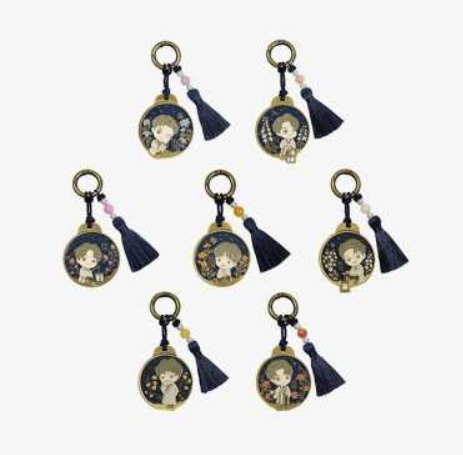 BTS x TinyTAN DALMAJUNG Goods - Keyring - Jin 