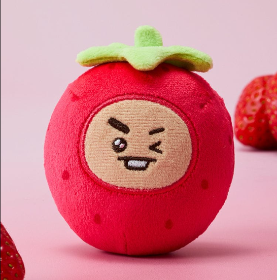 BT21 Strawberry Party Stress Ball Doll SHOOKY