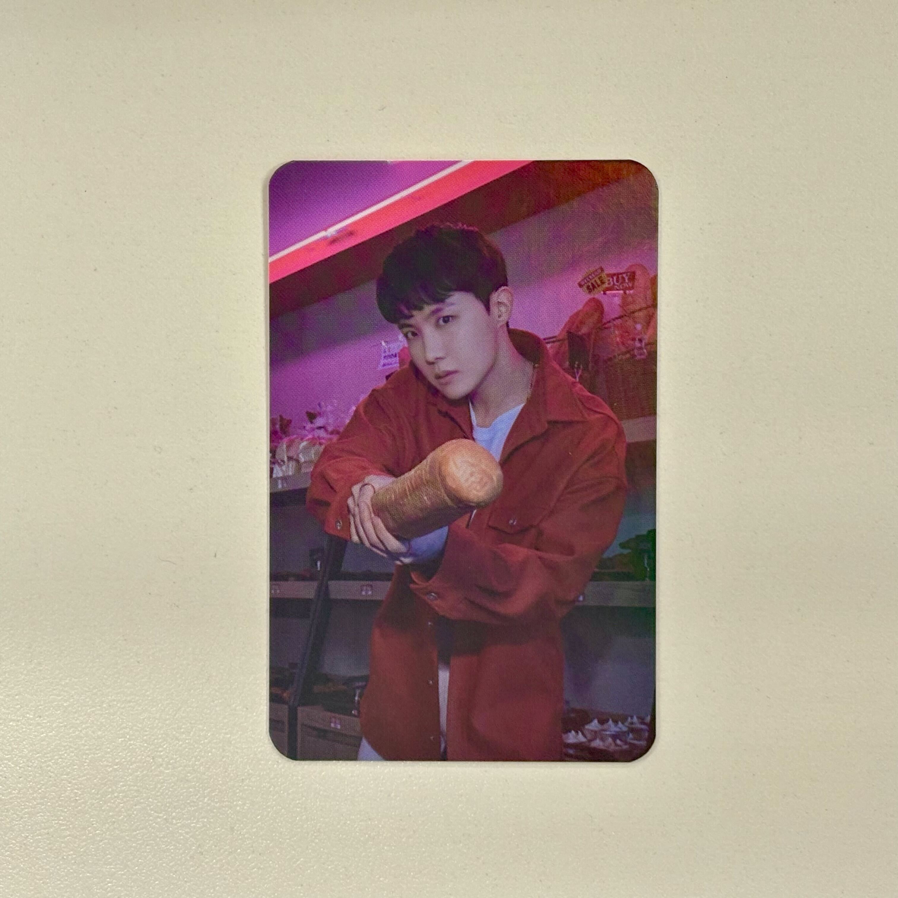 PERMISSION TO DANCE ON STAGE-LIVE  Aladin POB Hologram Photocard - J Hope 
