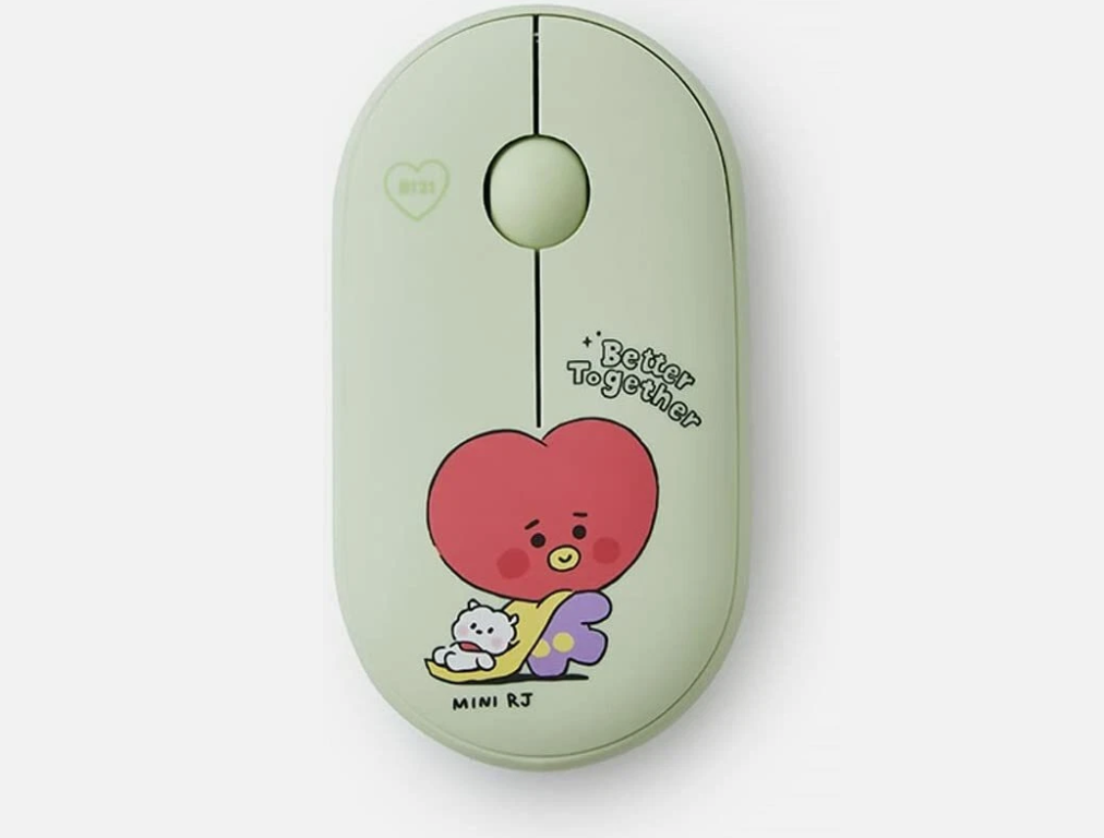 BT21 My Little Buddy   Multi Pairing Wireless Mouse -TATA