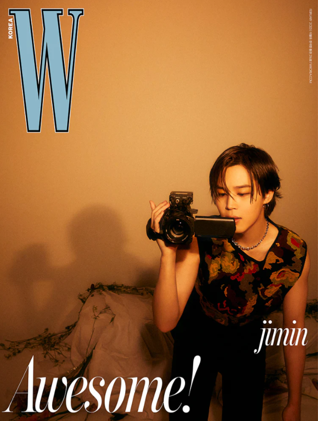 W MAGAZINE - JIMIN VOL 2. FEB 2023 B Cover