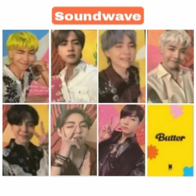 BUTTER Soundwave LUCKY DRAW PVC PHOTOCARD SUGA