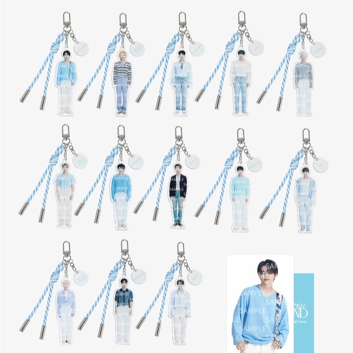 Carat Land 2021 - Acrylic Keyring - MINGYU