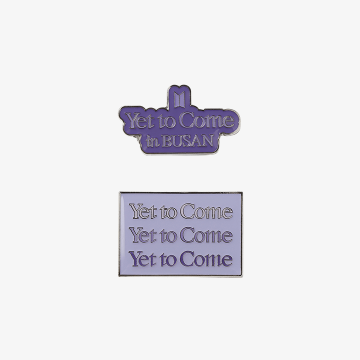 Yet to come MERCH Badge Set