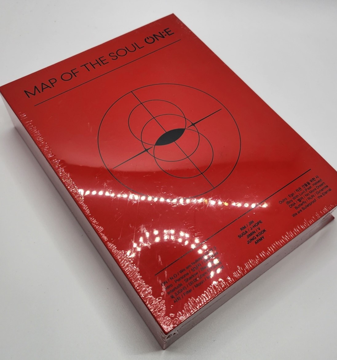 BTS MAP OF THE SOUL ON:E DVD