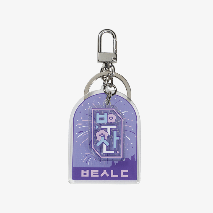 Yet to Come MERCH City Keyring Busan