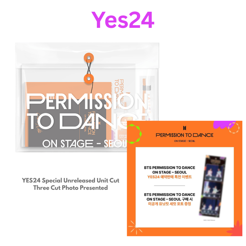 BTS BTS PERMISSION TO DANCE ON STAGE - SEOUL (DIGITAL CODE) Yes24 POB