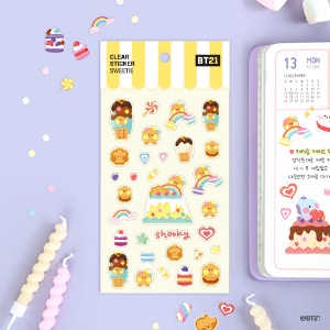 Clear Sticker Sweetie - SHOOKY