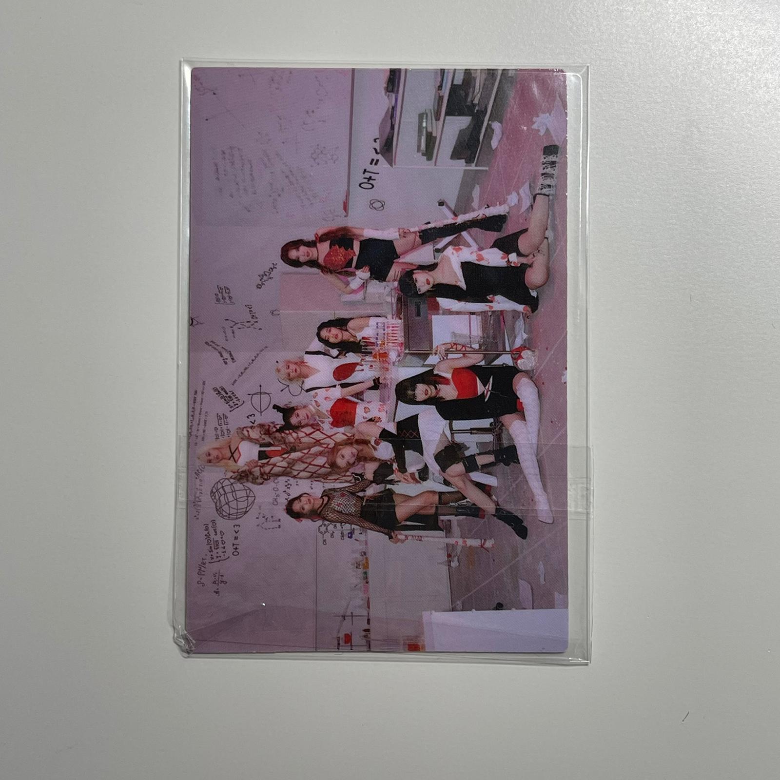 WTT/WTS twice formula of love group photocard