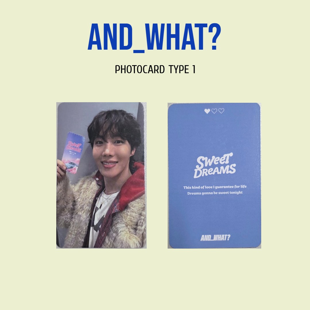 AND_WHAT? Hybe Insight Exhibition Photocard Type 1