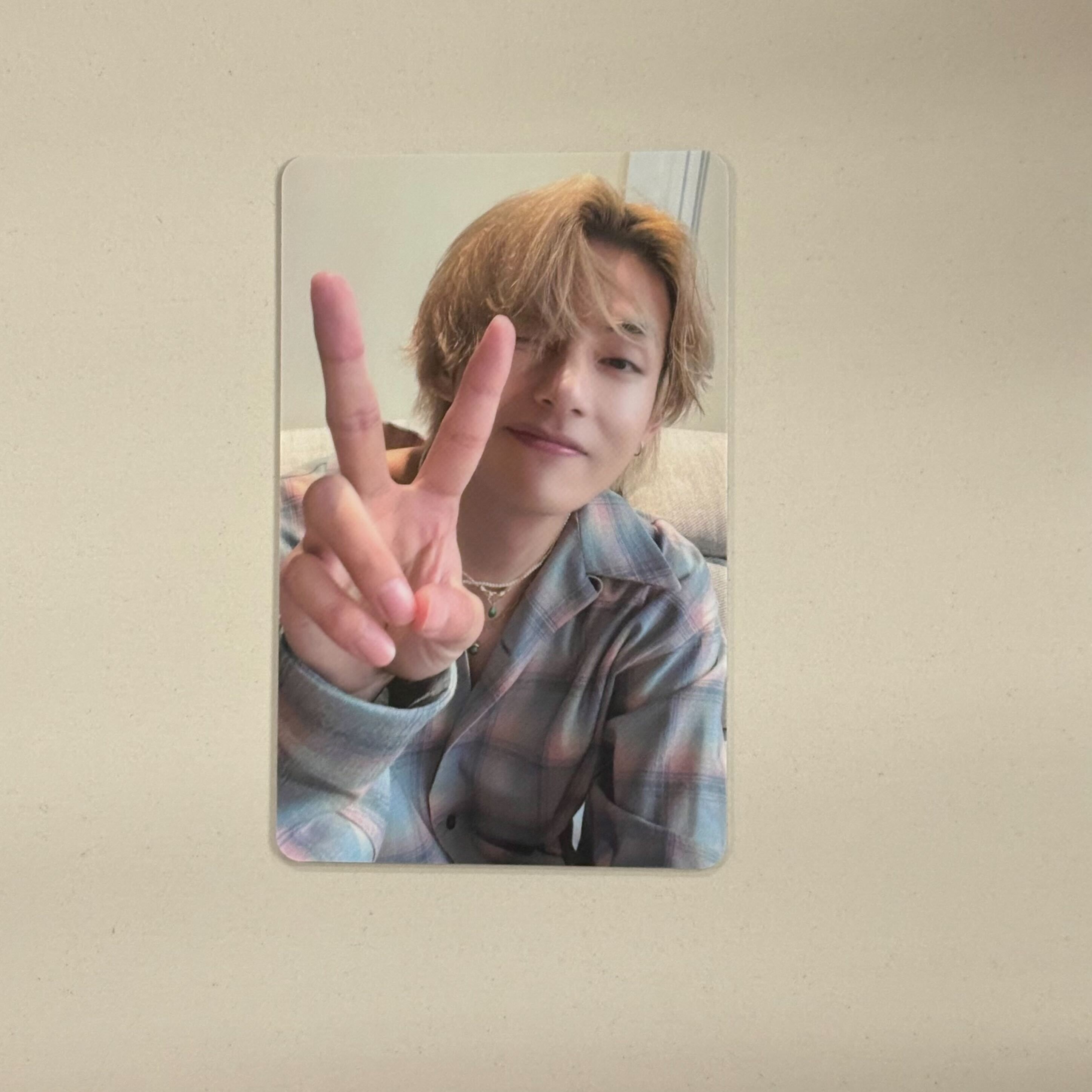 Layover weverse special photocard PVC 2